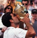 Pete Sampras Wins the 1998 Wimbledon Championship.